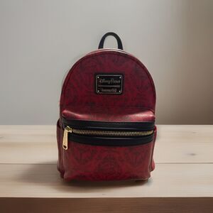 RARE Loungefly Disney Parks Exclusive Pirates Of The Caribbean Red Mini Backpack